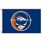 Denver Broncos Stealing Your Face Flag 3x5FT NFL banner 100D Polyester brass grommets custom66