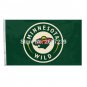 NHLTeam Minnesota Wild logo Flag 3x5FT banner 100D Polyester brass grommets custom,Free Shipping