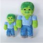 18cm New Juguetes Kids Toys Minecraft Plush Toys MC Zombie Steve Plush Toys Creeper Doll Soft Cheap