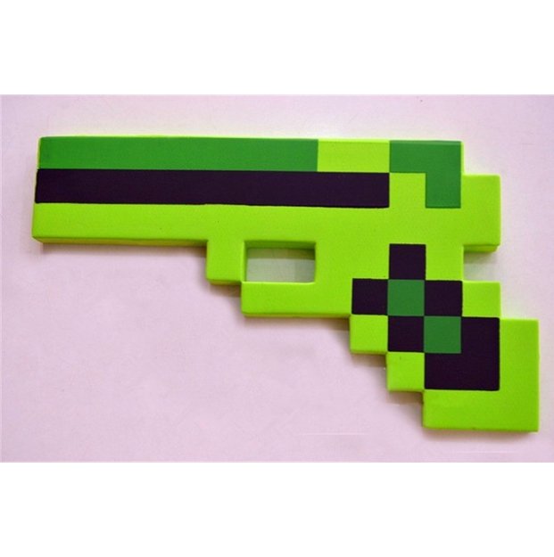 New Minecraft Foam Sword Pick Axe Shovel Gun Toys Minecraft Game EVA Weapons Model Toys