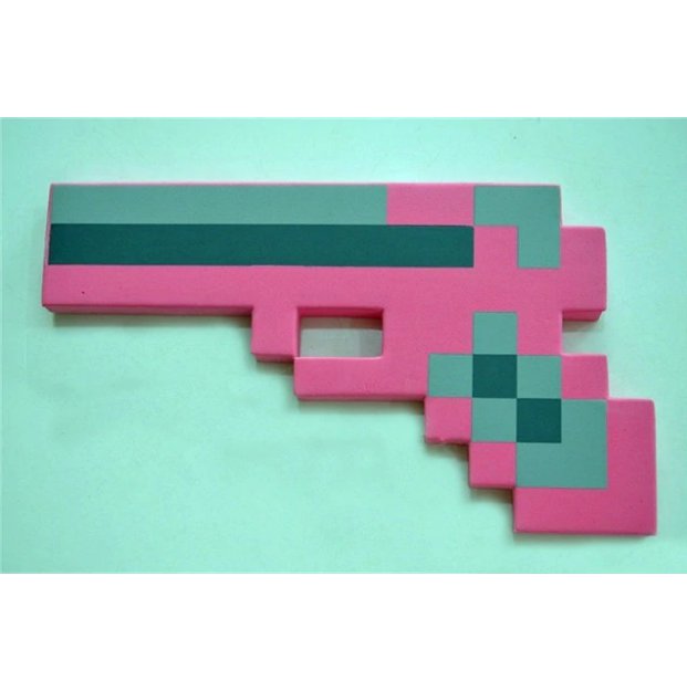 New Minecraft Foam Sword Pick Axe Shovel Gun Toys Minecraft Game EVA Weapons Model Toys