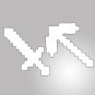 2pcs/lot Minecraft Espada,Minecraft Foam Diamond Sword&Pickaxe Toys Minecraft Game Sword&Pickaxe
