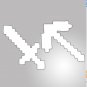 espada Minecraft,Minecraft Foam Sword&Pickaxe Toys Game Toy Diamond Sword Action Figure Mosaic Toys