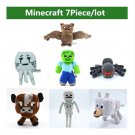 Minecraft Toys Minecraft Game Stuffed Plush Toys Skeleton Wolf Steve Cow Ghost Spider Bat Baby Toys Minecraft Toys Minecraft Game Stuffed Plush Toys Skeleton Wolf Steve Cow Ghost Spider Bat Baby Toys