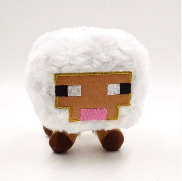 Minecraft Game Plush Toys Soft Stuffed Toys White Minecraft Sheep Plush Toys Doll 16cm Kids Toys