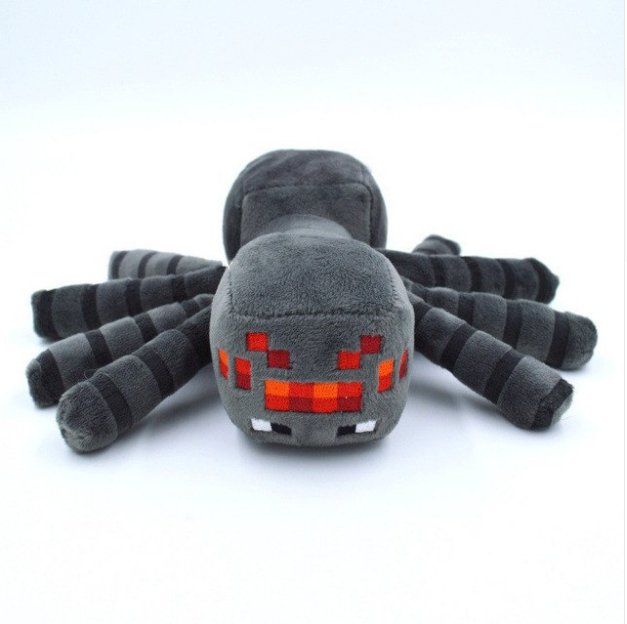 10pcs/lot Minecraft Spider Plush Toys 17cm Minecraft Game Cartoon Plush Toy Soft Stuffed Animal Toys