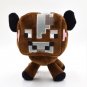 16cm Minecraft Plush Toys High Quality Brown Cow Doll Stuffed Animals Toys Baby Cow Soft Toy