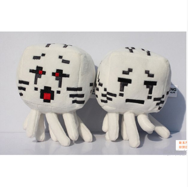 10pcs/lot 2015 New Minecraft Ghost Game Plush Toys High Quality Plush Toy Peluche Cartoon Game Toys