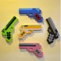 5pcs/lot Minecraft Foam Gun Toys Minecraft Game Weapons Sword Gun EVA Toys Action Figure Model Toy