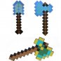 3pcs/lot Minecraft Foam Weapons Axe Shovel Toys Minecraft Axe Shovel EVA Toys Action Figure Model
