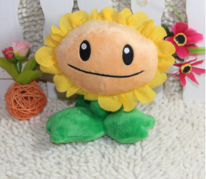 Plants vs Zombies Plush Toys 13-20cm Plants vs Zombies Soft Stuffed Plush Toys Doll Baby