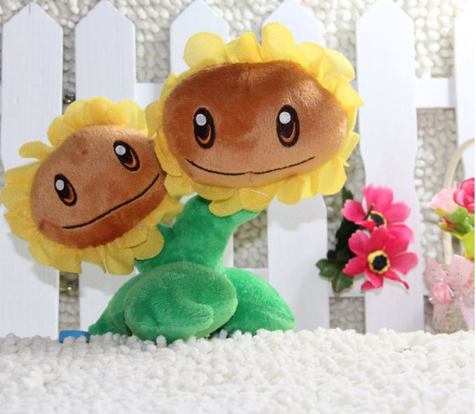 Plants vs Zombies Plush Toys 13-20cm Plants vs Zombies Soft Stuffed Plush Toys Doll Baby