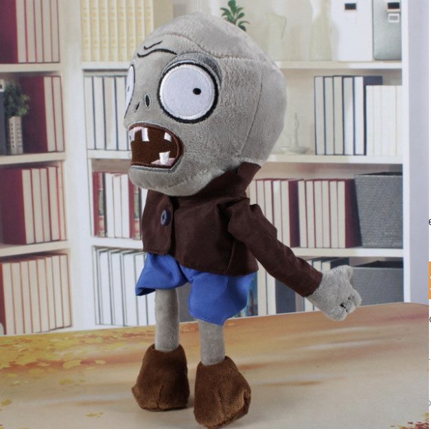 1pcs Plants vs Zombies Plush Toys 30cm Plants vs Zombies PVZ 2 Zombies Plush Soft Stuffed Toys
