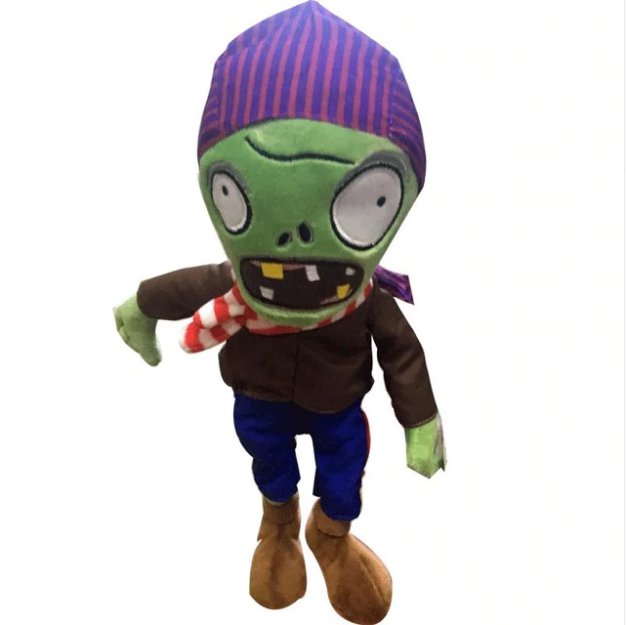 New Arrival Plants vs Zombies Plush Toys 30cm Pirate Green Zombies Soft Stuffed Toys Game Figure