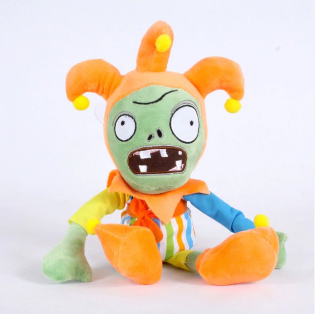 New Arrival Plants vs Zombies 2 Plush Toys 30cm Clown Zombie Cosplay Plush Toy Soft Stuffed Toys
