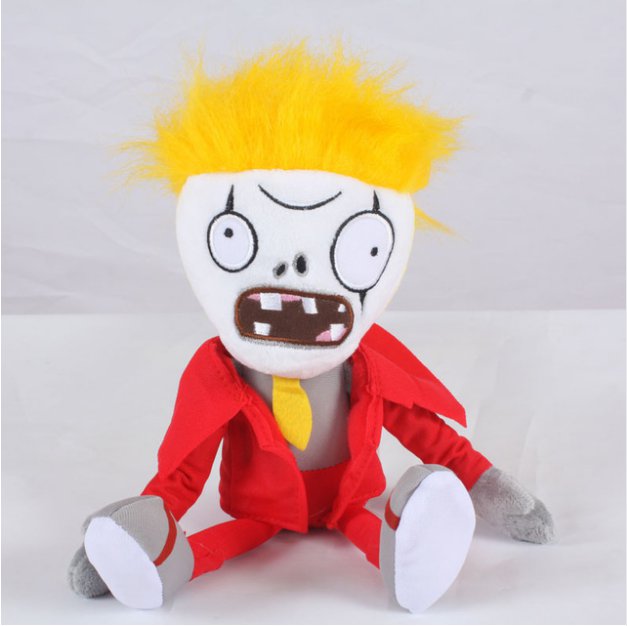 New Arrival Plants vs Zombies Plush Stuffed Toys 30cm PVZ 2 Bassist Zombie Soft Plush Toy Doll