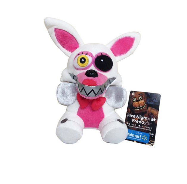 New Arrival 18cm White Five Nights at Freddy's FNAF Nightmare Fox Foxy Plush Toys Soft Stuffed