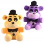 2pcs/lot 18CM Freddy Fazbear Bear Plush Five Nights At Freddy's FNAF Plush Toys Doll Soft Stuffed