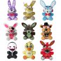 9pcs New Arrival 18cm Five Nights At Freddy's 4 FNAF Freddy Bear Foxy Chica Bonnie Plush Toys Soft