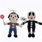 2pcs/lot 30CM 5Nights At Freddy's FNAF Freddy Clown Marionette & BB Balloon Boy Plush Toys Doll Soft