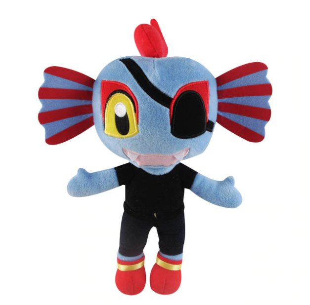 30cm Undertale Undyne Plush Toys Doll Fish Undyne Sans Papyrus Plush Toy Soft Stuffed Toys