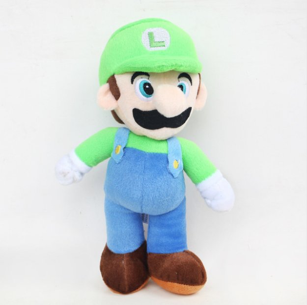 1pcs 40cm Super Mario Plush Doll Super Mario Bros Stand Mario & Luigi Plush Toy Soft Stuffed Toys