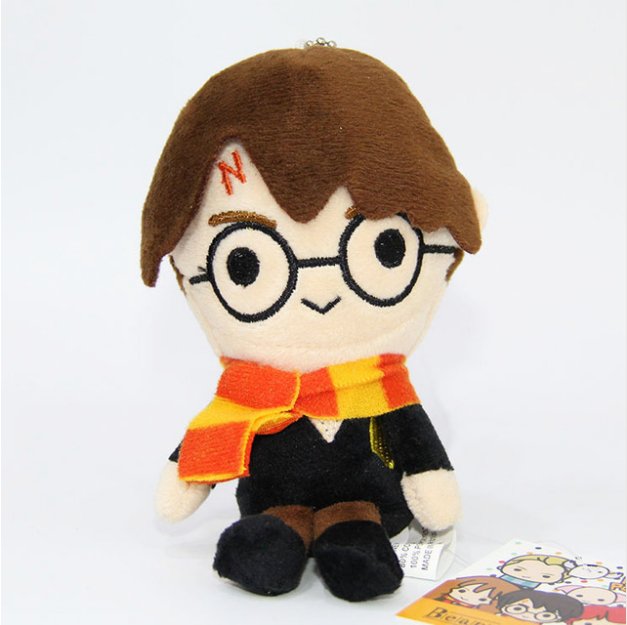 Harry Potter Plush Toys Doll 12cm Q Version Harry Malfoy Ron Weasley Hermione Dobby Owl Hedwig