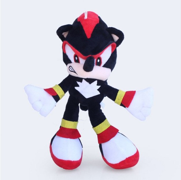 1pcs Sonic Plush Toys Doll 30cm Sonic The Hedgehog & Black Shadow the Hedgehog Plush Stuffed Toys