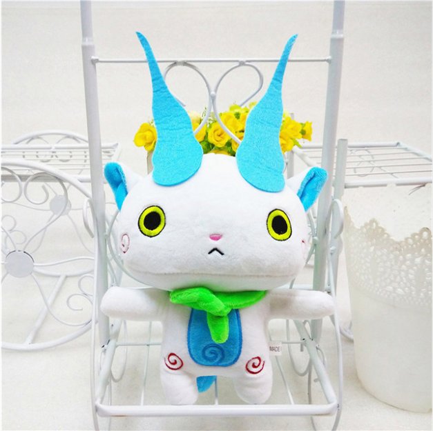 Yo-kai Yokai Watch Plush Toy 20cm Kawaii Youkai Watch Jibanyan Komasan Whisper Stuffed Animals