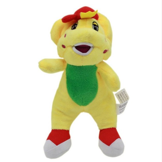 17cm Barney The Dinosaur Plush Toys Doll Cartoon Barney&Friends Plush Stuffed Toys Soft Animals Toy