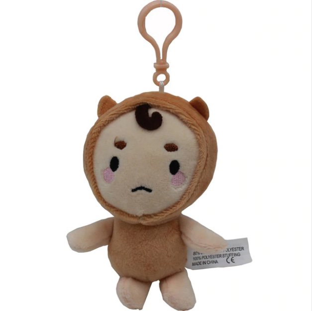 10cm Korea Goblin Plush Toys Doll Guardian The Lonely+Great God Goblin Plush Pendant Soft Stuffed