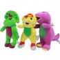3pcs/lot 17cm Barney & Friends Plush Toys Doll Barney The Dinosaur Plush Soft Stuffed Animals Toys