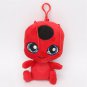 10pcs/lot Movie Miraculous Ladybug Cat Plagg&Tikki Plush Toys Doll Pendant Clip Keychain Soft