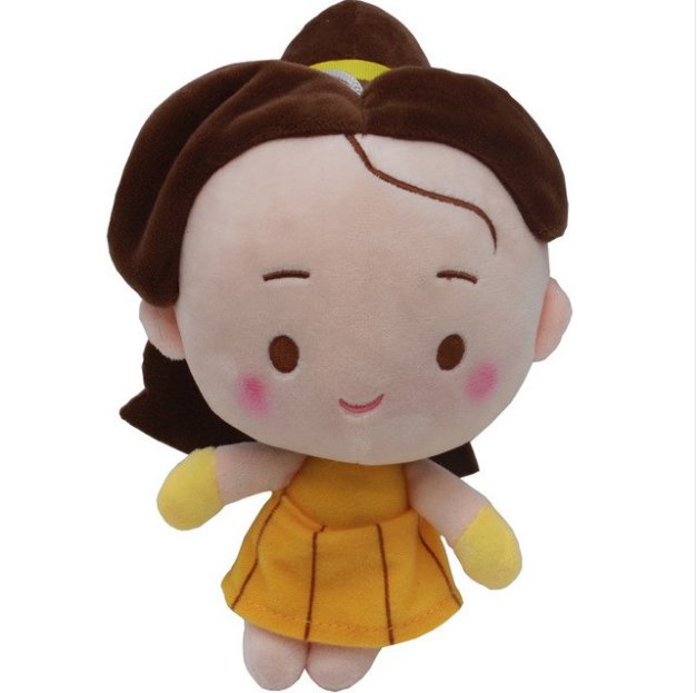 20cm Beauty and the Beast Plush Toys Doll Princess Belle Plush Soft Stuffed Cartoon Movie Toys