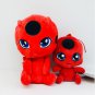 5pcs/lot Miraculous Ladybug Cat Plagg&Tikki Noir Plush Toy Plush Soft Stuffed Cartoon Movie Animals