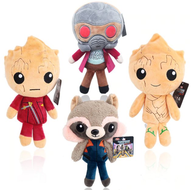 rocket guardians of the galaxy soft toy