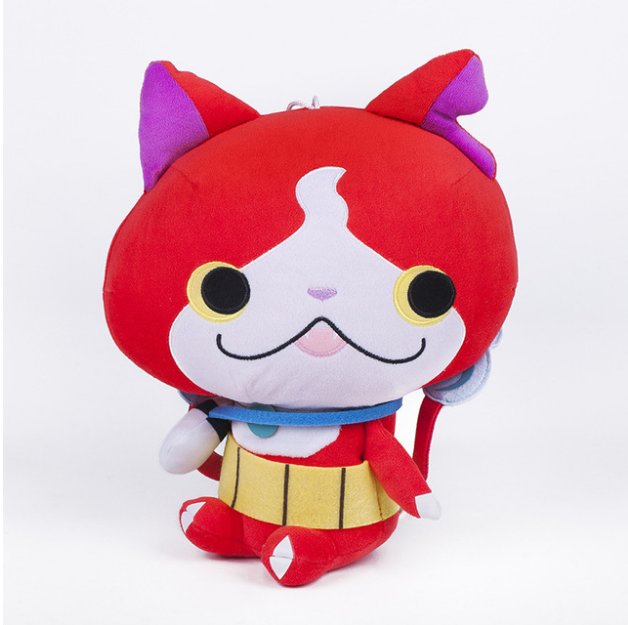 30cm Anime Cartoon Yokai Watch Cat Jibanyan Plush Toys Yo-kai Watch ...