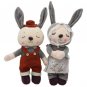 2pcs/lot 35cm Lovely Metoo Bunny Couple Rabbit Plush Toy Doll Cute Rabbit Plush Soft Stuffed Animals
