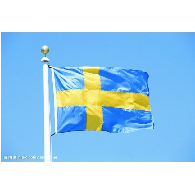 90*150cm Sweden Flag 3x2 ft Polyester Flag Banner for Festival Home Decoration