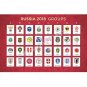2018 Russian World Cup 32 Team flag Polyester Banner 125x70cm Custom Flag 32 national football team