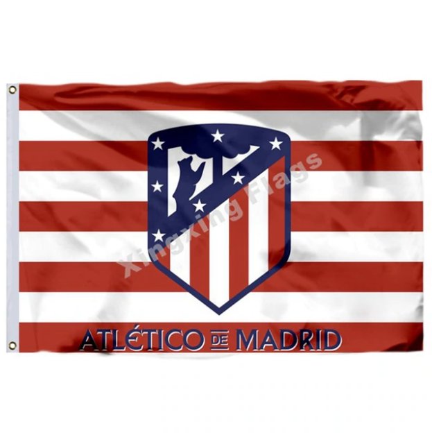 Atletico De Madrid 2017 Flag 3x5 FT Banner 100D Polyester LFP Flag