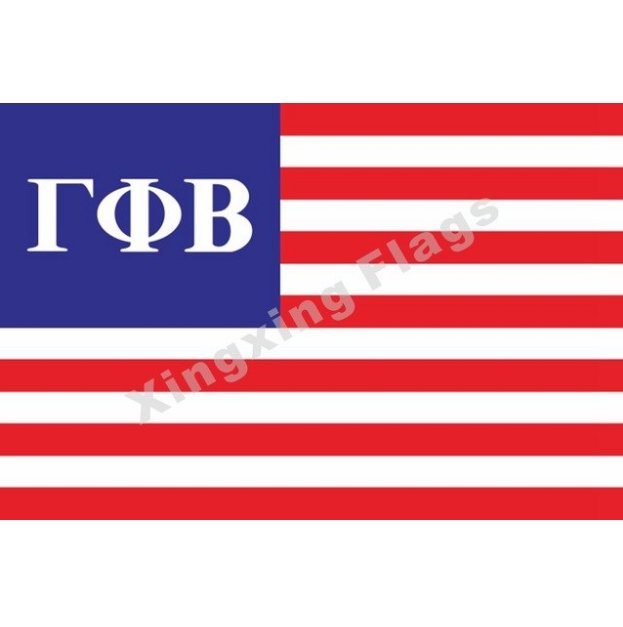 Gamma Phi Beta Flag US 3X5 FT Girls Women Sorority Banner 100D Polyester 150x90cmCustom flag