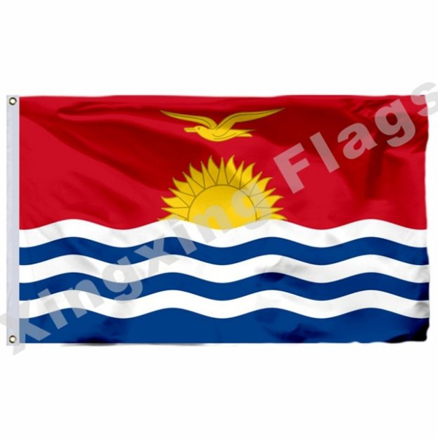 Kiribati 1979 Flag 3x5ft Polyester Rwanda National Flag Flying Size No.4 90x150cm Custom Flag