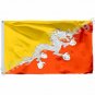 Bhutan National Flag 3x5ft Flying Flags Brass Grommets Car Flag 90x150cm Countries