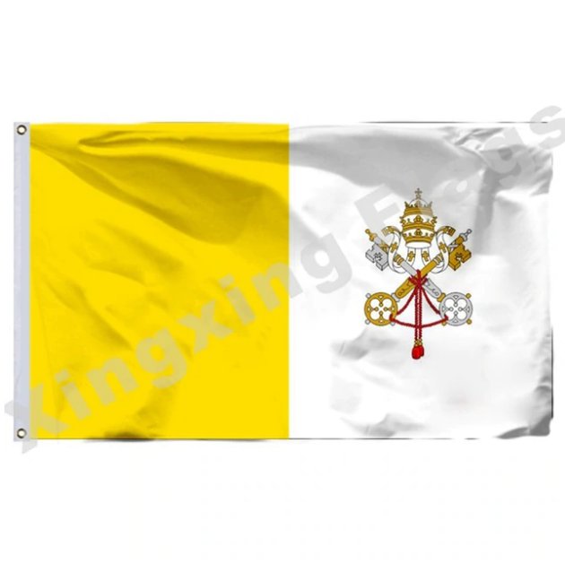 Vatican 1929 Flag 3ft X 5ft Polyester Kenya National Flag Flying Size No.4 90x150cm3x5FT