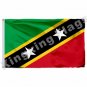 Saint kit+Nevis 1983 Flag With Shaft 3x5ft Polyester Aruba National Flag Flying Size No.4 90x150cm