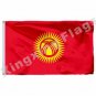 Kyrgyzstan Flag 3x5ft Polyester Kyrgyzstan National Flag Flying Size No.4 90x150cm Custom Flag