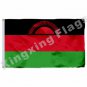90*150cm Malawi National Flag 3x5ft Hanging Flag Polyester 100d