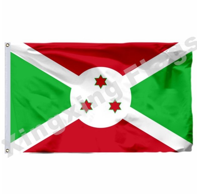 burundi 1982 Flag 3x5ft Polyester Rwanda National Flag Flying Size No.4 90x150cm Custom Flag3x5FT