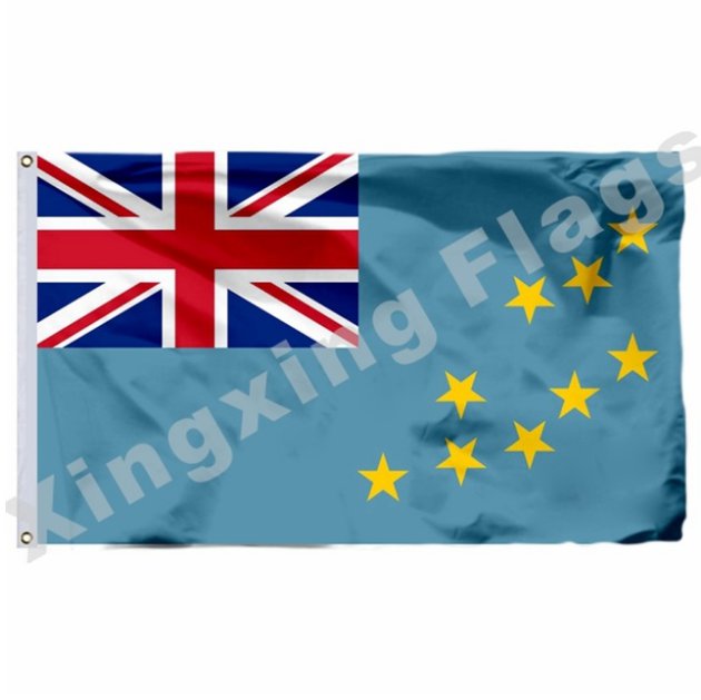 Tuvalu 1997 Flag 3ft X 5ft Polyester Ukraine National Flag Flying Size No.4 90x150cm3x5FT